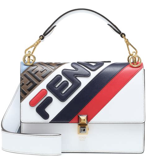 fendi fendimania kan i shoulder bag|Fendi bag with thick strap.